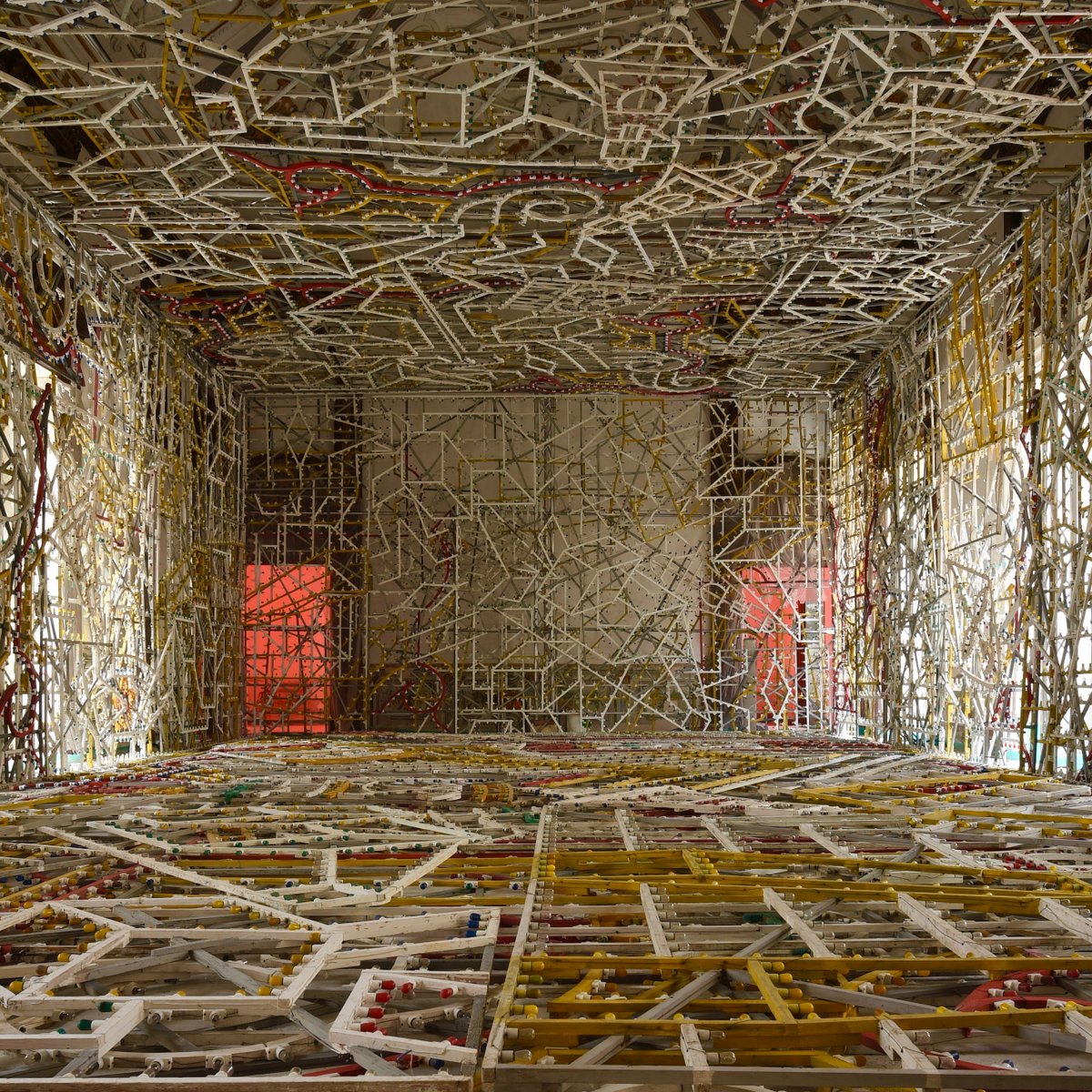 olnickspanu's tweet photo. #Manifesta12 continues through the summer months in Palermo, Sicily, and #OlnickSpanuArtProgram artist Massimo Bartolini is currently taking part with his site-specific work at the Palazzo Oneto di Sperlinga. Photos by Laura Daddabbo #Manifesta12Palermo #Biennial https://t.co/cTubNFgKua
