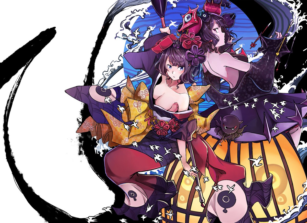 Twitter पर Jf 畫師 表裏一体 Fategrandorder とと様 Fgo 葛飾応為 葛飾北斎