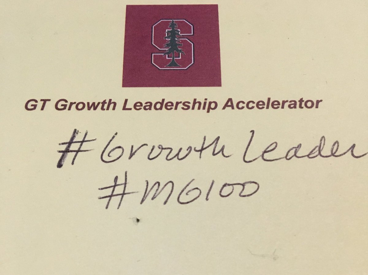 Let’s go! #GrowthLeader #MG100