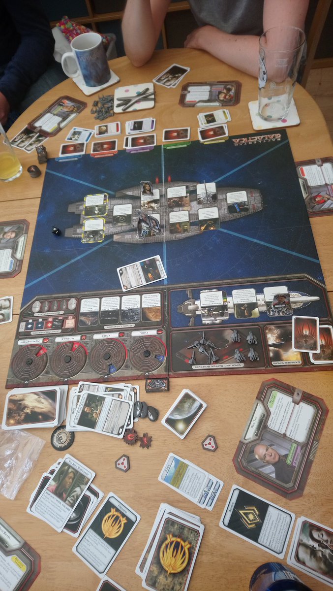 WoBoG1's tweet photo. Battlestar Galactica
#boardgames #WoBoG #WeekendWoBoG https://t.co/vbec2dMJ15