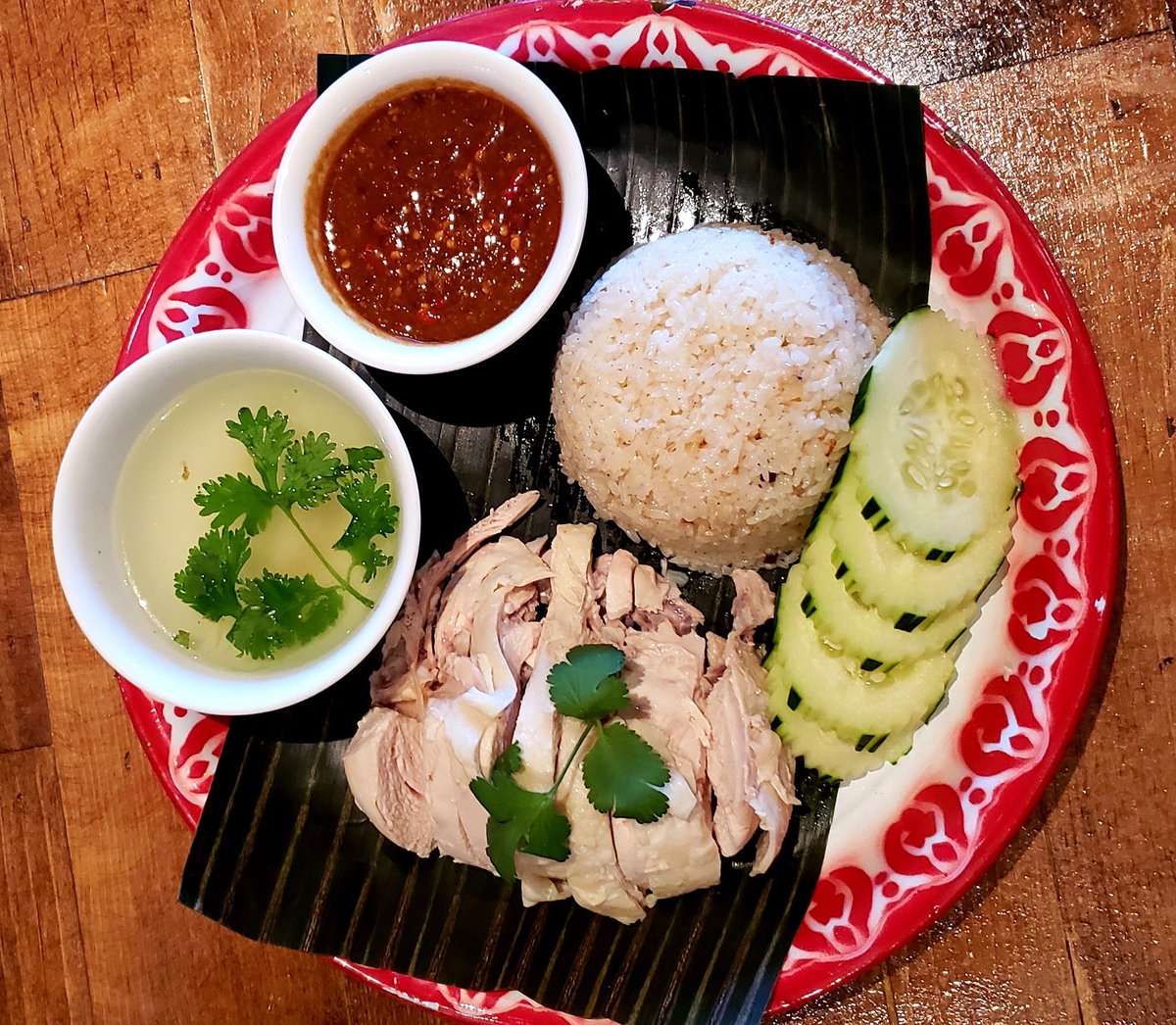 SiamKrung's tweet photo. Hainan Chicken. Now on the menu. https://t.co/ODGuASyDZH