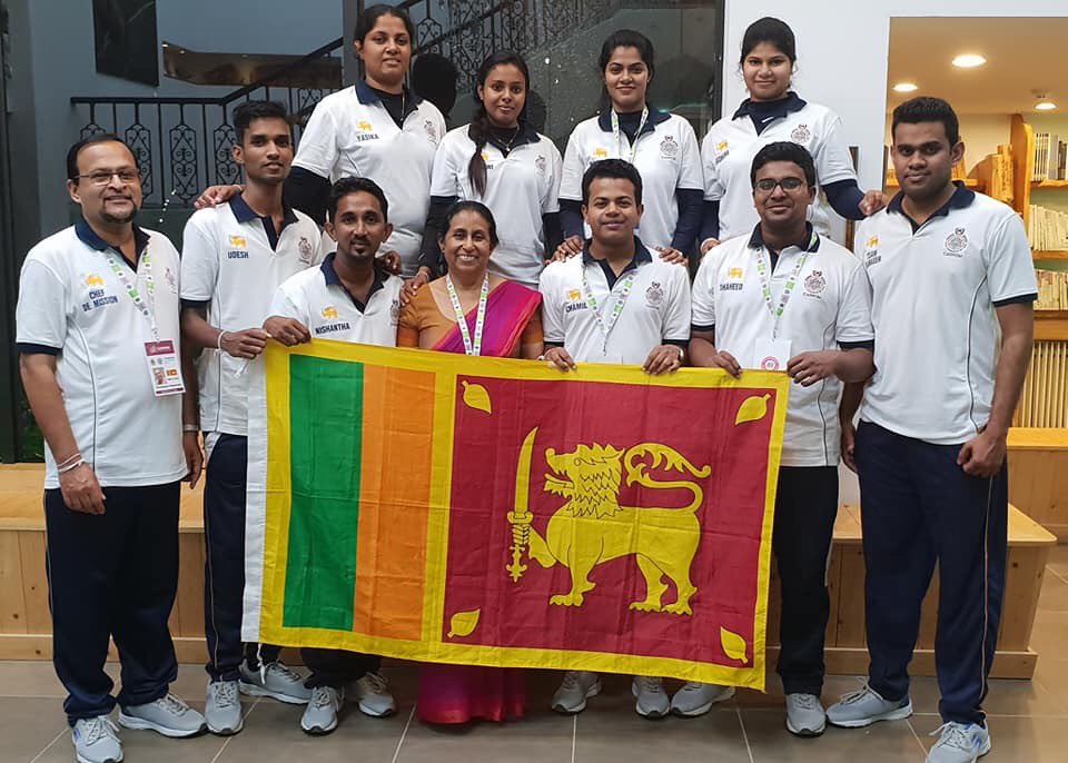 AzzamAmeen's tweet photo. Sri Lanka beats India to win the Men’s Carrom World Championship 2018 held in South Korea, Sri Lanka also ended as the runner up at the Women’s championship #lka https://t.co/g5HTCA2mx1