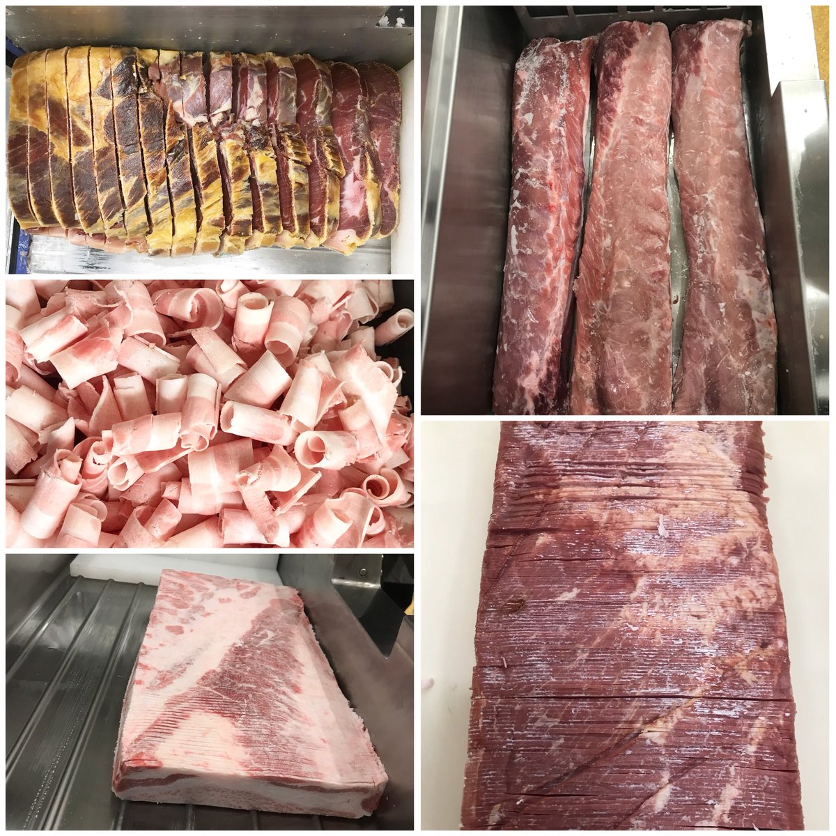 Fabretall's tweet photo. Cortadoras loncheadoras automaticas para congelado ,curado ,embutidos #watanabe #japanese #congelada #carne #carnicas #carniques #jamon #embutidos #food #meat #embotits #loncheado #foodtech #vacuno #porcino #foodtechbcn #gourmet #horeca #mercas #supermercados #supermercado https://t.co/DNLXpxV6nU
