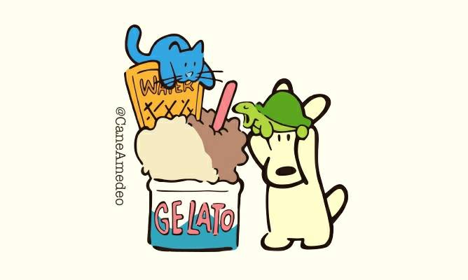 8月27日 🐶 #ジェラートの日 🍦
#GelatoDay
🍧 #今日は何の日