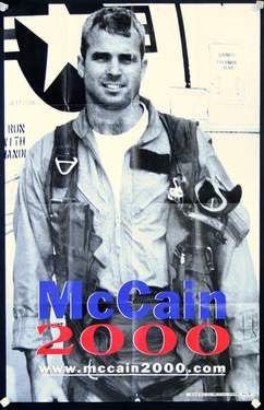 Matt_VanDyke's tweet photo. For nearly 20 years this poster has been on the wall at my family’s home, a tribute to my hero John #McCain. I am blessed to have lived in the time of such a man and to be forever inspired by his honor and service to country. His life may have ended, but his legacy is immortal. https://t.co/QgDJNzRMvY
