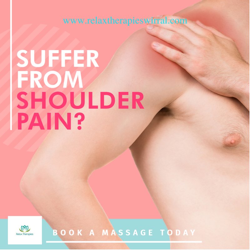 RelaxWirral's tweet photo. You don't need to live with #shoulderpain have you tried #massage or #sportstherapy? #networxhour https://t.co/jUXwvkf8wI
