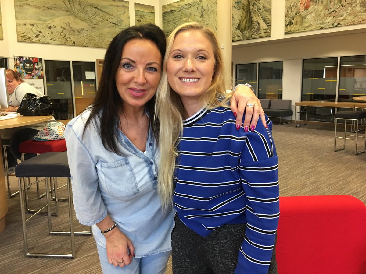 JannieBroadcast's tweet photo. .@HannahWoolmer is here... stay tuned @CalonFM we be live at 6pm https://t.co/Wo2mmXYHYW