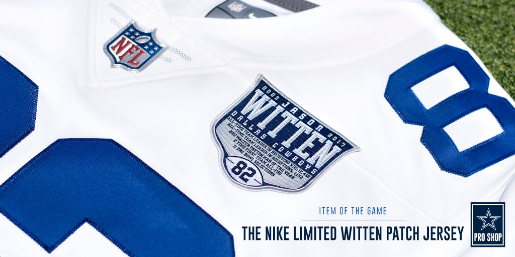 jason witten commemorative jersey