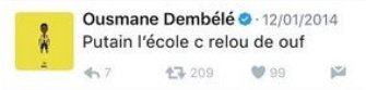#242 Ousmane Dembélé (FC Barcelone)
