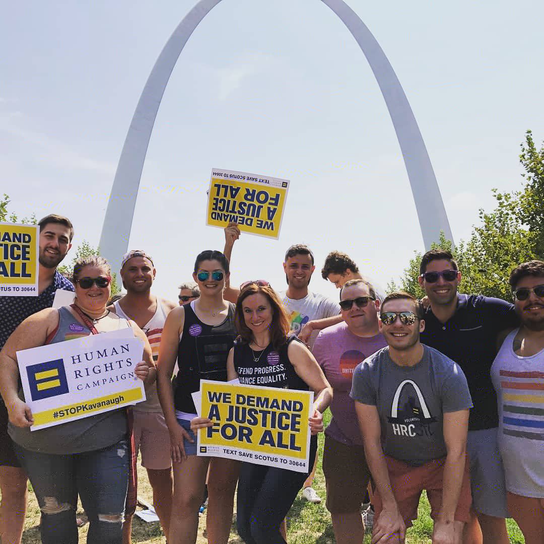 HRC in St. Louis to stop Brett Kavanaugh