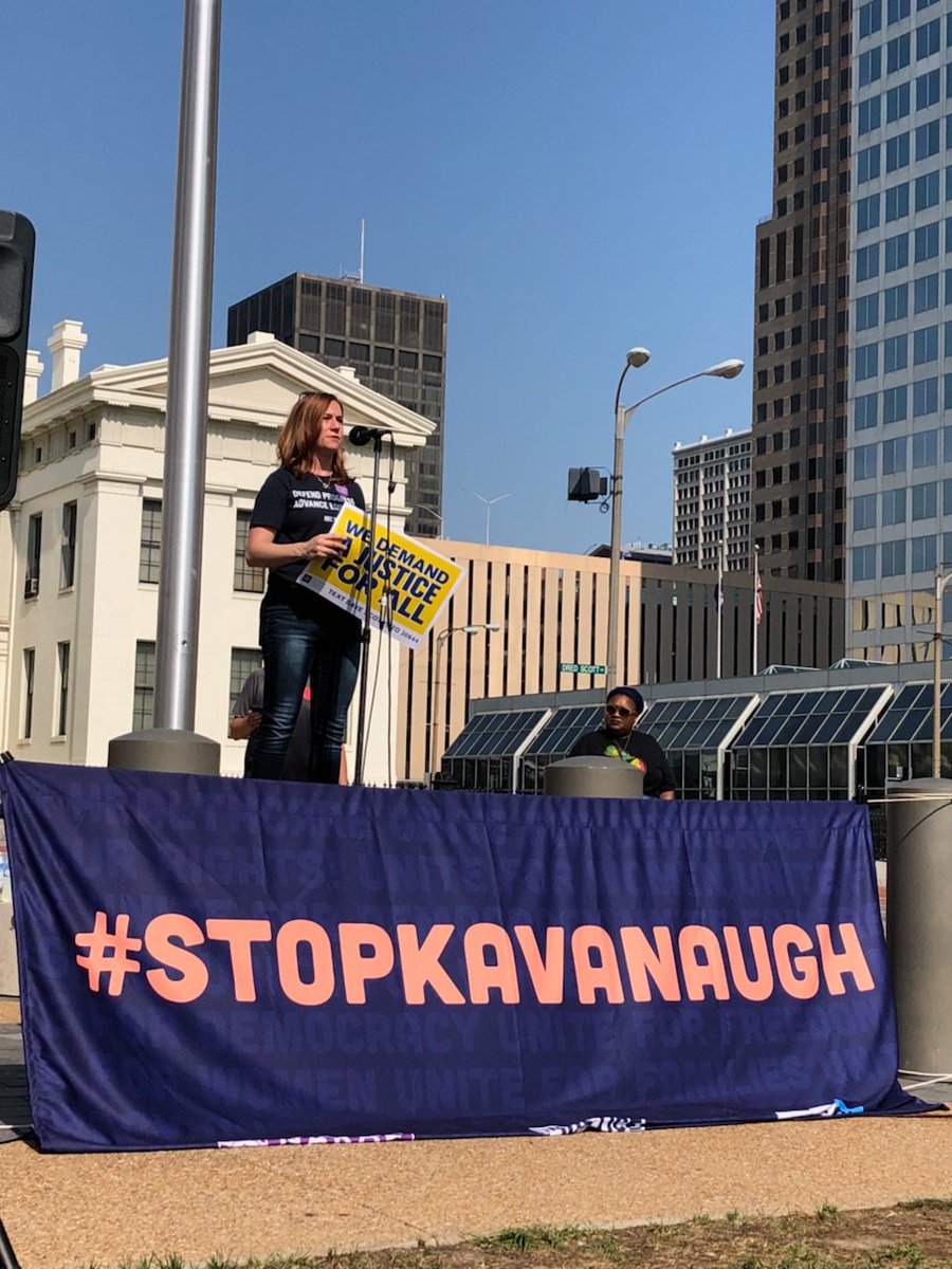 HRC in St. Louis to stop Brett Kavanaugh