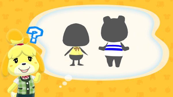 animalcrossing's tweet photo. I just love making new friends. So, I'm excited to report that two new animals are going to be joining us soon. Let's guess who they might be! #PocketCamp https://t.co/p57HydSY4k