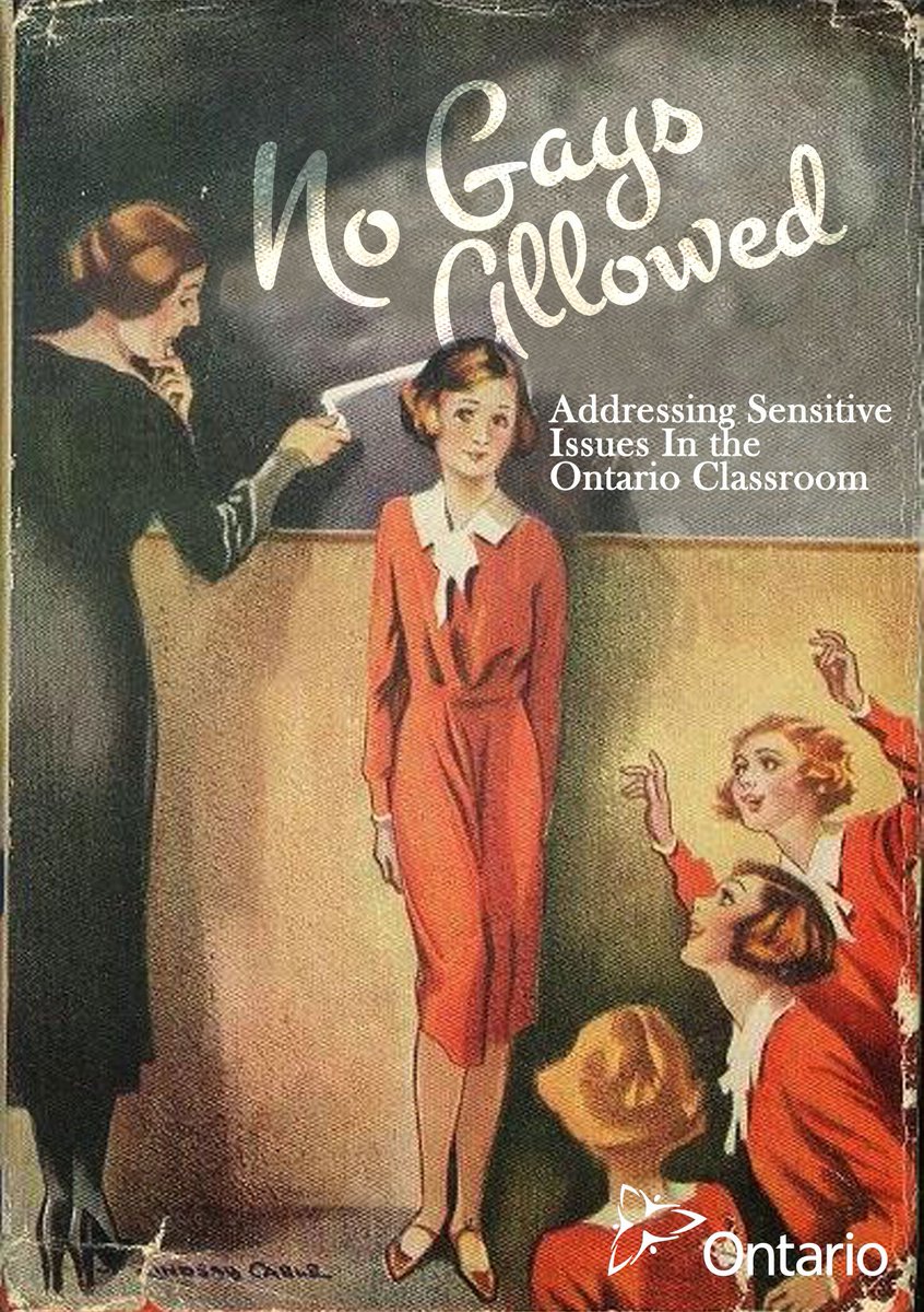 Of course, there is also the need for newly designed textbooks for students in Ontario that better reflect the era of the old sex-ed curriculum. 3/4 #onpoli #SexEdSavesLives