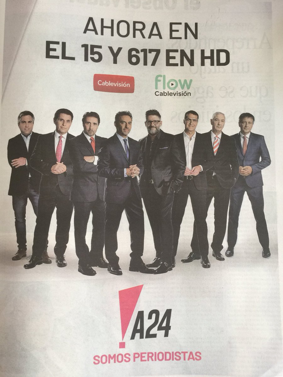 No hay mujeres periodistas en A24?
