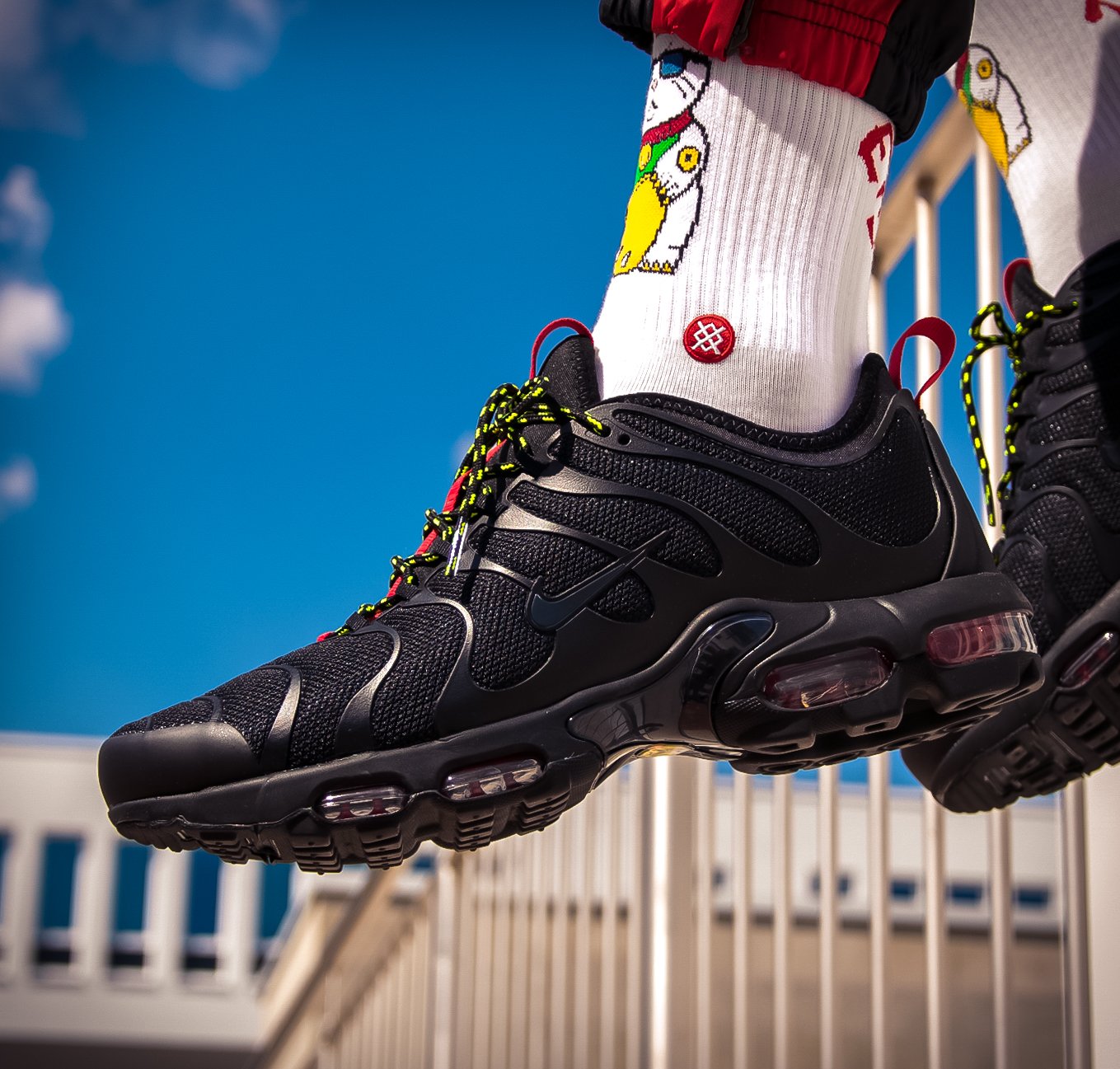 Solekitchen on Twitter: "Ultra Tuned Air! This black Air Max Plus TN Ultra  „Black/Red/Volt“ hit the store and is ready to ship! Air Max Plus | 40 - 46  | € 180