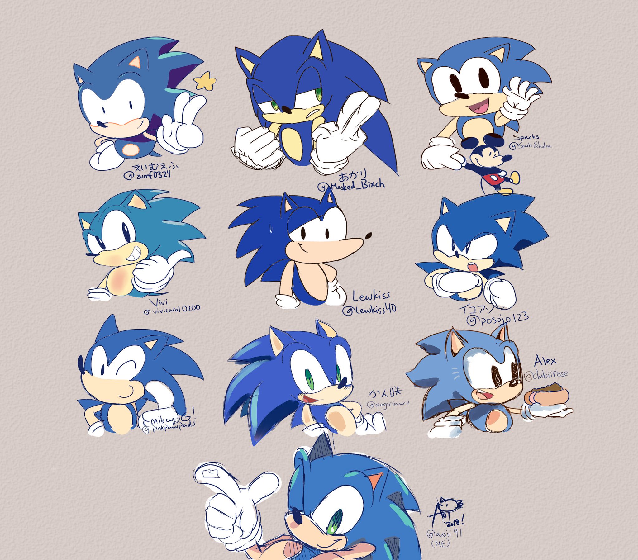 “super sonic style!
wanted to see how many drawing styles I could r...