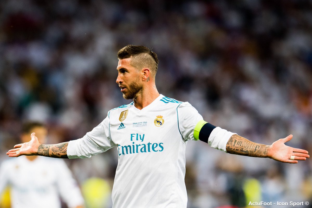 ActuFoot_'s tweet photo. C'est la 15ème saison consécutive que Sergio Ramos inscrit au moins un but. Il inscrit ce soir son 56ème but en Liga, c'est plus que n'importe quel autre défenseur au 21ème siècle 🔥 https://t.co/HzgbHgj7ry