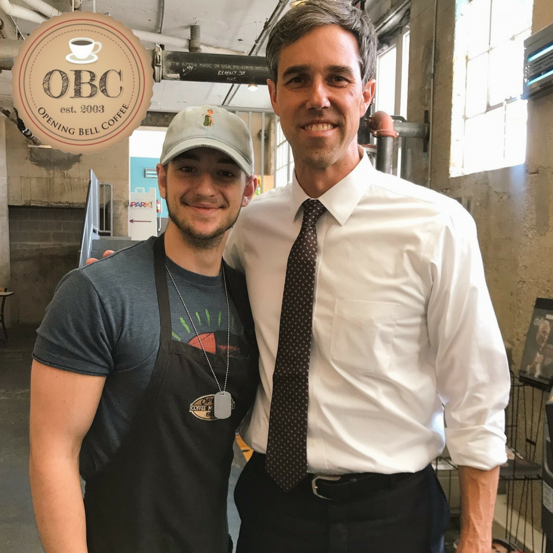 openingbell's tweet photo. #Beto4Senate
#BetoOrourke
#DallasCoffee
#Senate2018
#Beto4President2020
#BetoLovesOpeningBell
#BetoLovesOurCoffee
#gobeto #betofortexas #betoorourke https://t.co/V3iwlrBNky
