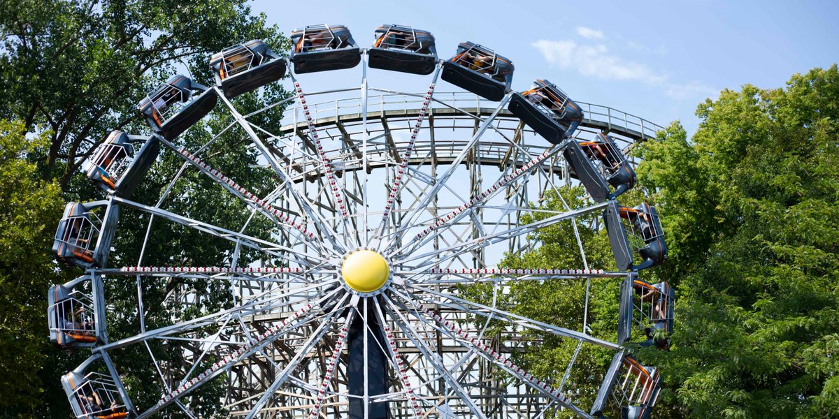 cedarpoint's tweet image. Time is running out! We are closing two attractions on September 3 🚫

Get your last spins on Witches' Wheel 🧙☸️ and your final trek through Dinosaurs Alive🦖🦕...before they're gone!