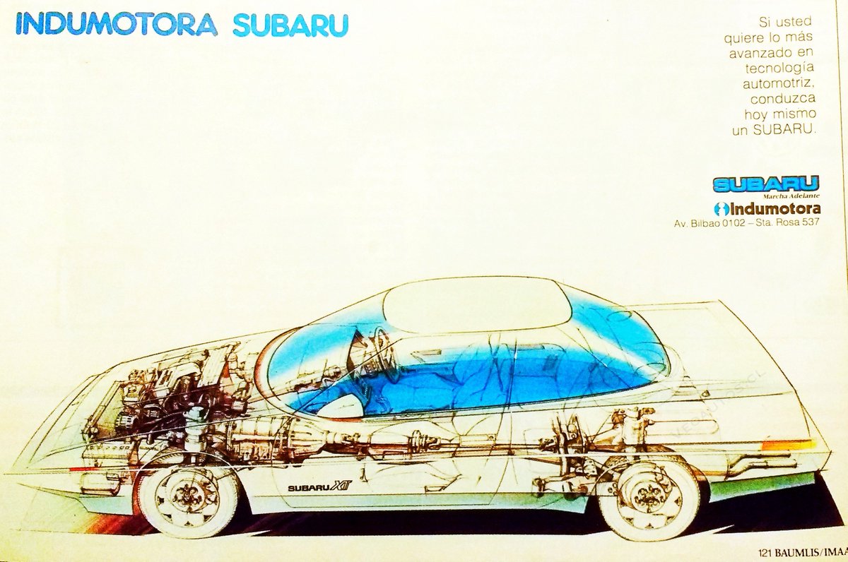 VeoAutos's tweet image. #SubaruXT Publicidad Chile Año 1986
facebook.com/70956965250621…

#Subaru Vía @VeoAutos