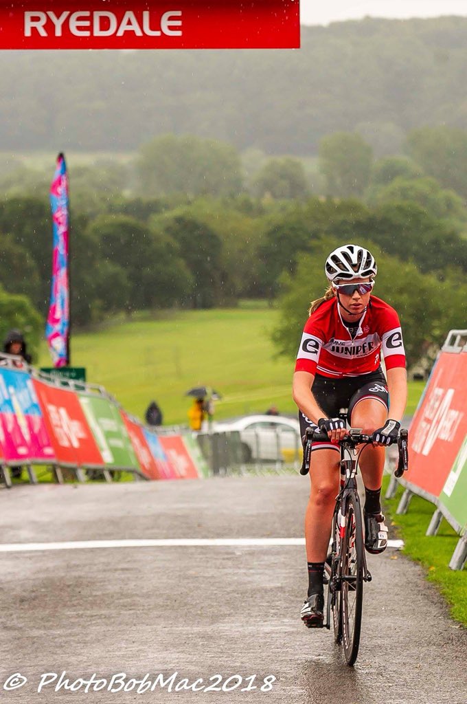 Ryedale GP- #WomensRoadSeries 
Strong riding from @jpocycling finishing in 6th place. Well done girls!   Great end to the UK road season. Photo credit: Bob MacGregor #womenscycling