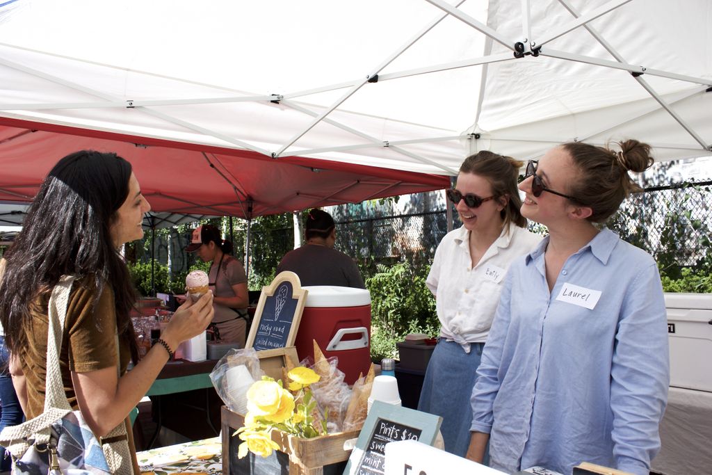 Have you met <a href="/foundryicecream/">Foundry Ice Cream</a>? Stop by the #farmersmarket tomorrow from 3-7pm for a small batch #icecreamcone made with delicious seasonal flavours while you pick up all your #localgoods!
buff.ly/2KtzkDl

Photo credit: @afoodgypsy