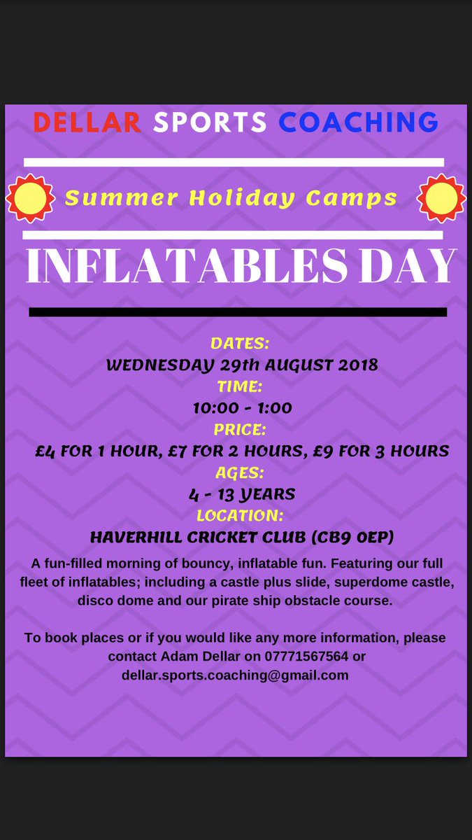 Dellar_SC's tweet photo. Next week at @Haverhill__cc 🏏🏰 https://t.co/qVtYxPmXSF