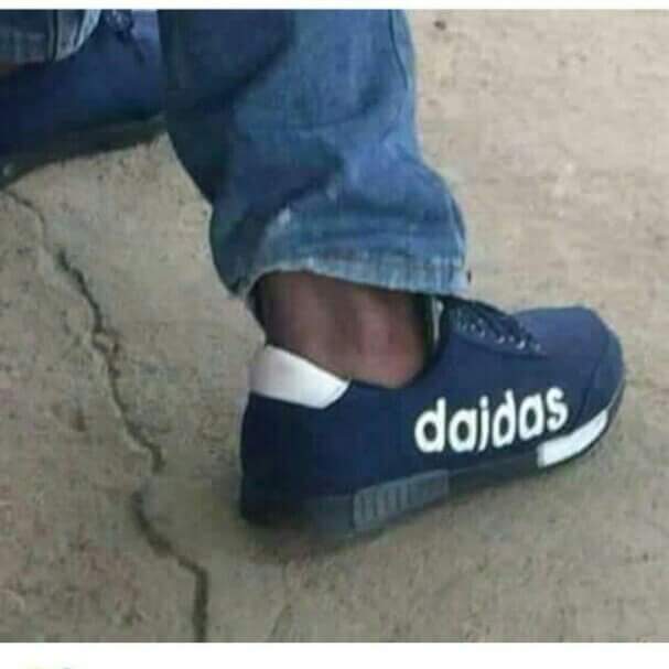 DobaniSingoJR's tweet photo. Anyone know where a brother can get a pair???😂😂😂 #Adidas for who who? We rock #Aids and #Daidas now! https://t.co/FZqwUyAK10