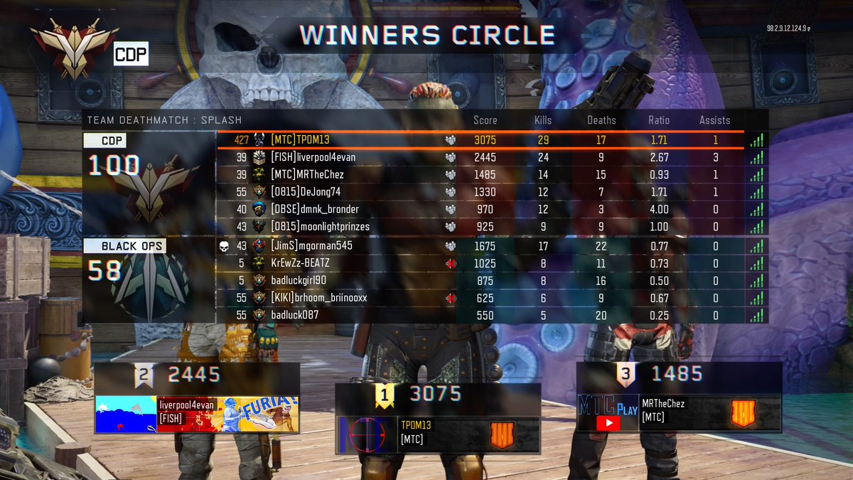 TPOM13MTC's tweet photo. The best. #ps4 #treyarch #activision #blackops3 #bo3 #callofduty @mrthechez #PS4share https://t.co/YEf2rT6DiG