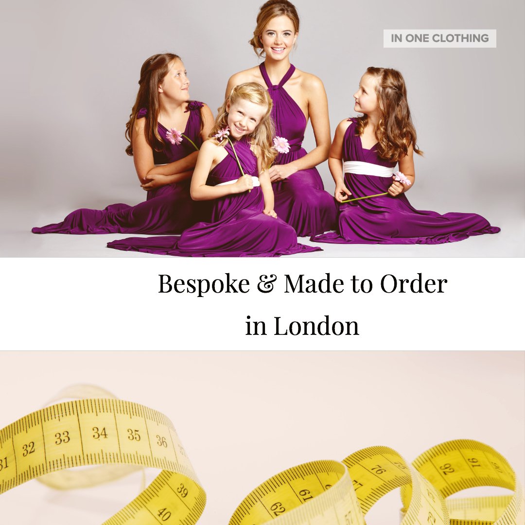 InOneClothing's tweet photo. Bespoke and Made to order for you #multiwaybridesmaidsdress Made in London for you. @MadeinGB2013 Try a Sample Dress Service and send us your measurements https://t.co/oqExgcSOMU https://t.co/6HOcTb7WSg
