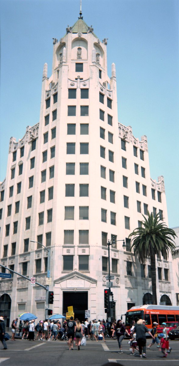 Last scan from the <a href="/KodakProFilmBiz/">Kodak Professional</a> #Portra 160NC roll (expired 2012) with the #Lomography Belair X 6-12. In California at Hollywood Boulevard, LA [Click to see full vertical panorama] #streetlife #portraparty <a href="/PortraParty/">#PORTRAparty</a>