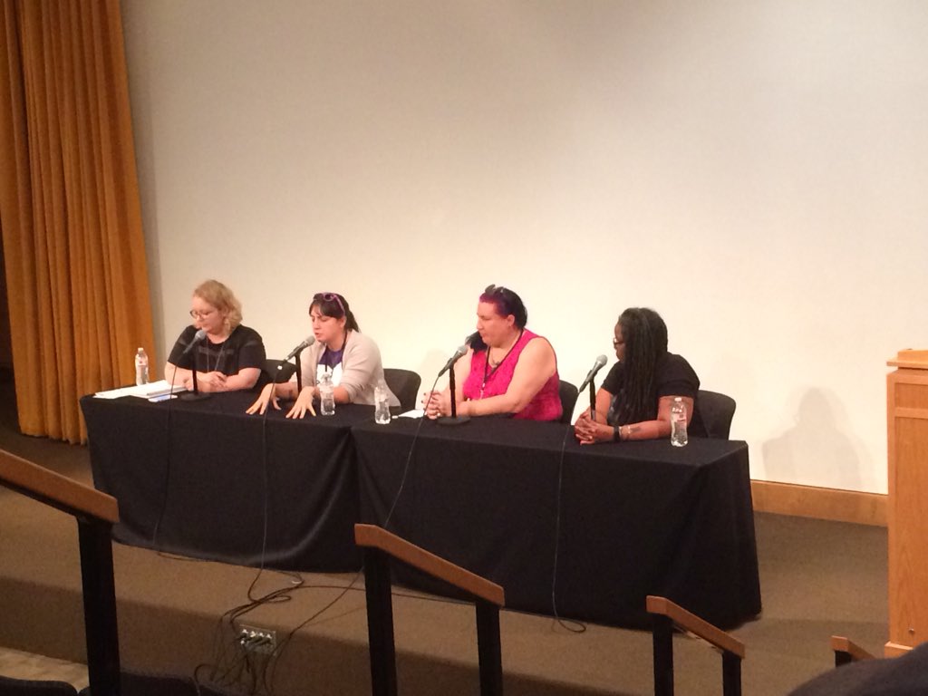 SarahMLevin's tweet image. “Resistance Through Direct Action” panel advice to folks just starting out in activism: choose the battle that speaks to you, ask yourself why you want to get involved, find someone who is doing the work and ask how to help, and if there’s no one doing it, step up. #SWWork