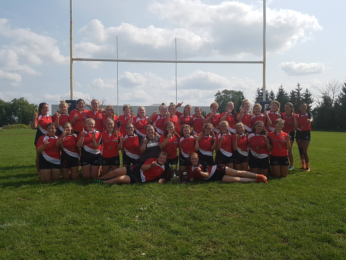 RugbyOntario's tweet photo. Congratulations to the Belleville Bulldogs on winning the U17W #JrCup Championship!
๐ฅ Belleville Bulldogs
๐ฅ Oshawa Vikings
๐ฅ Guelph Redcoats https://t.co/5Cl3ujlGyp