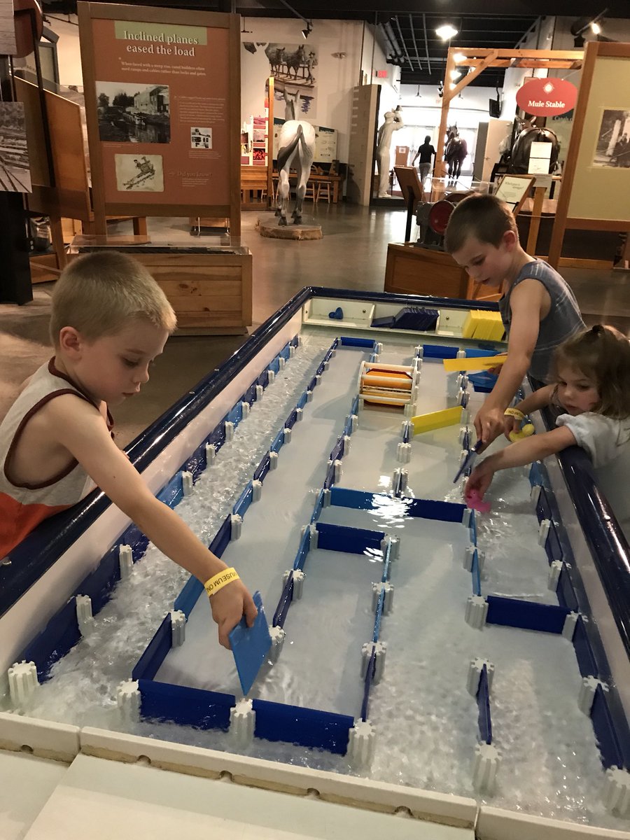 So impressed with the National Canal Museum in Easton, PA - great exhibits and hands-on activities for kids and adults #dltrail #museumed