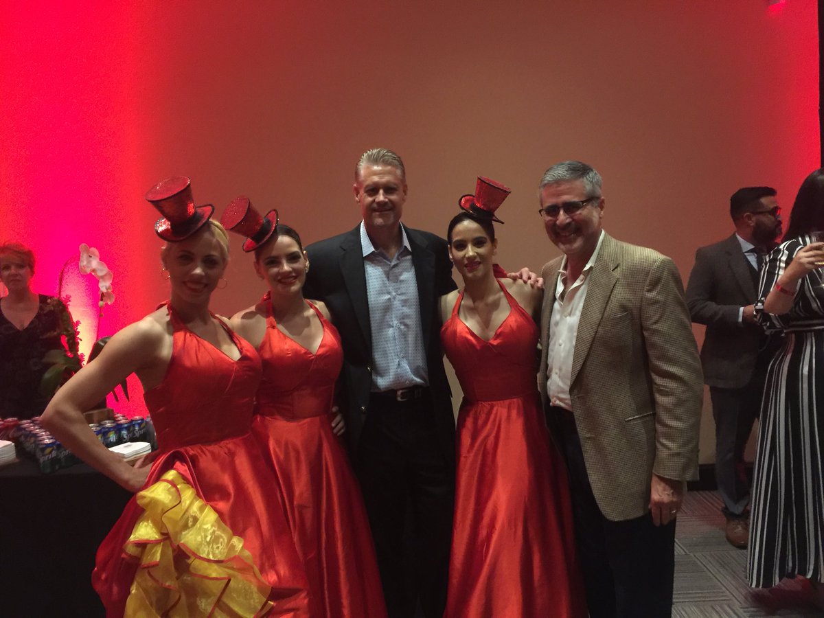 At Boca Chamber W&amp;ATJ event - it’s a grueling task! Congratulations to President Troy McLellan on a tremendous turnout.