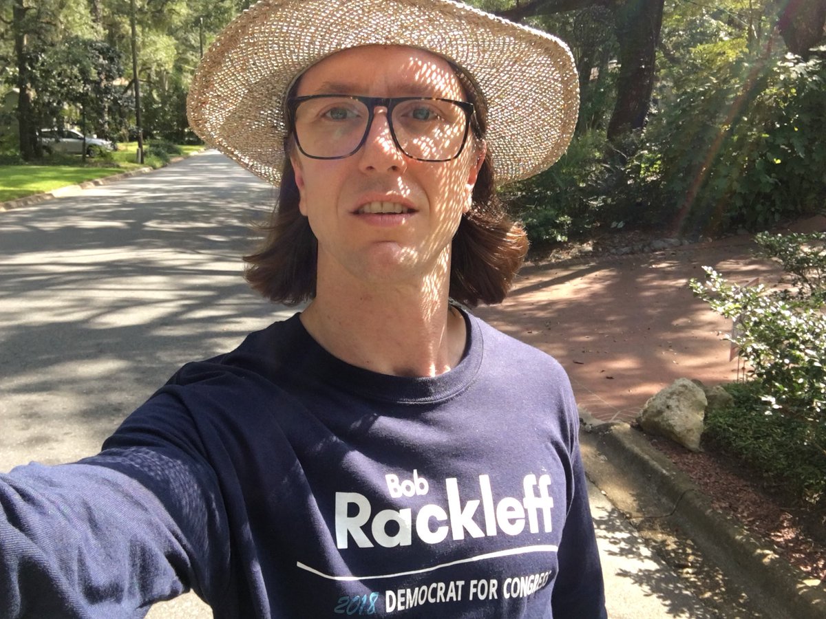 DCRackleff's tweet image. Y’all when I tell you I’m out here to get @bobrackleff elected looking like an Amish farmer with this hat and hair combo! It’s hot as 🏀 ⚽️ 🏈 but I am determined to take back Congress (and win “son of the year”) #bluewave #floridadems #flippable