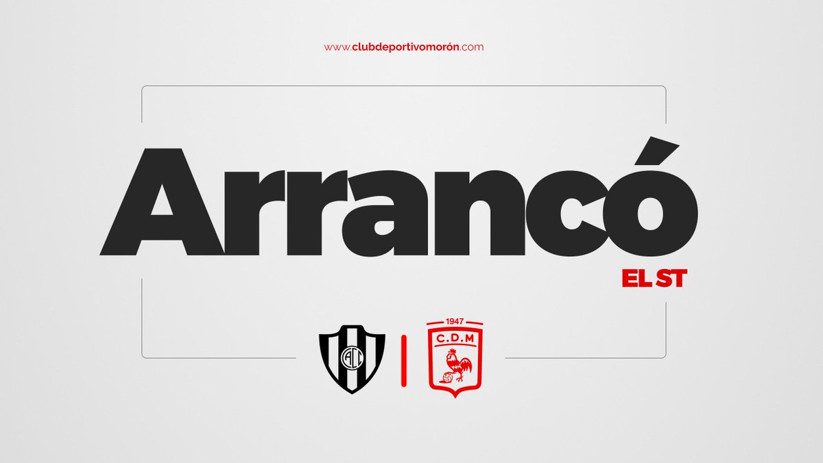 depmoronoficial's tweet photo. #CENXMOR Arrancó el Segundo tiempo. #CentralCordobaSgo 0 - 1 #Morón https://t.co/bnou7Wbm5U