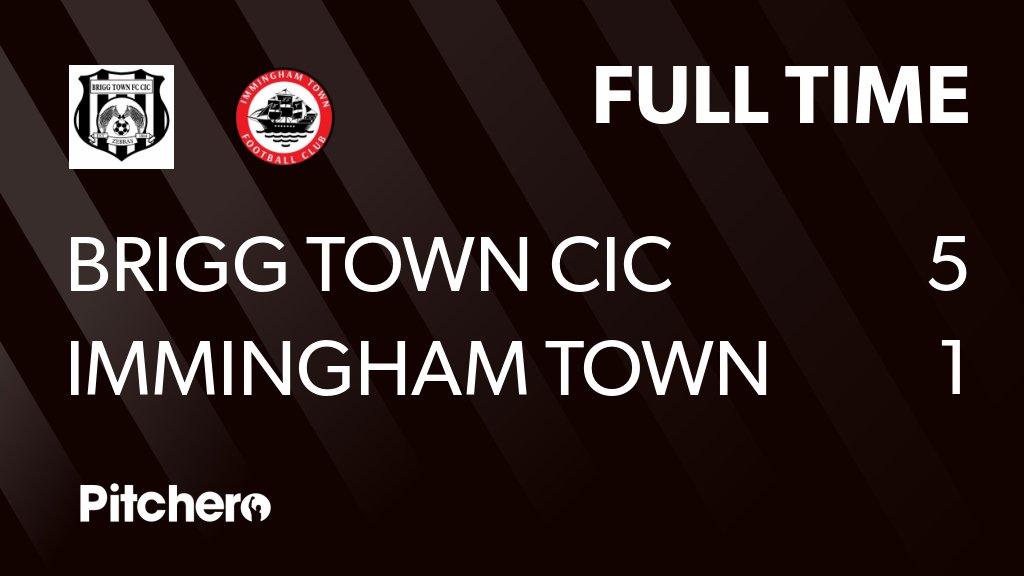 FULL TIME: Brigg Town CIC 5 - 1 Immingham Town
#BRIIMM #Pitchero
pitchero.com/clubs/briggtow…