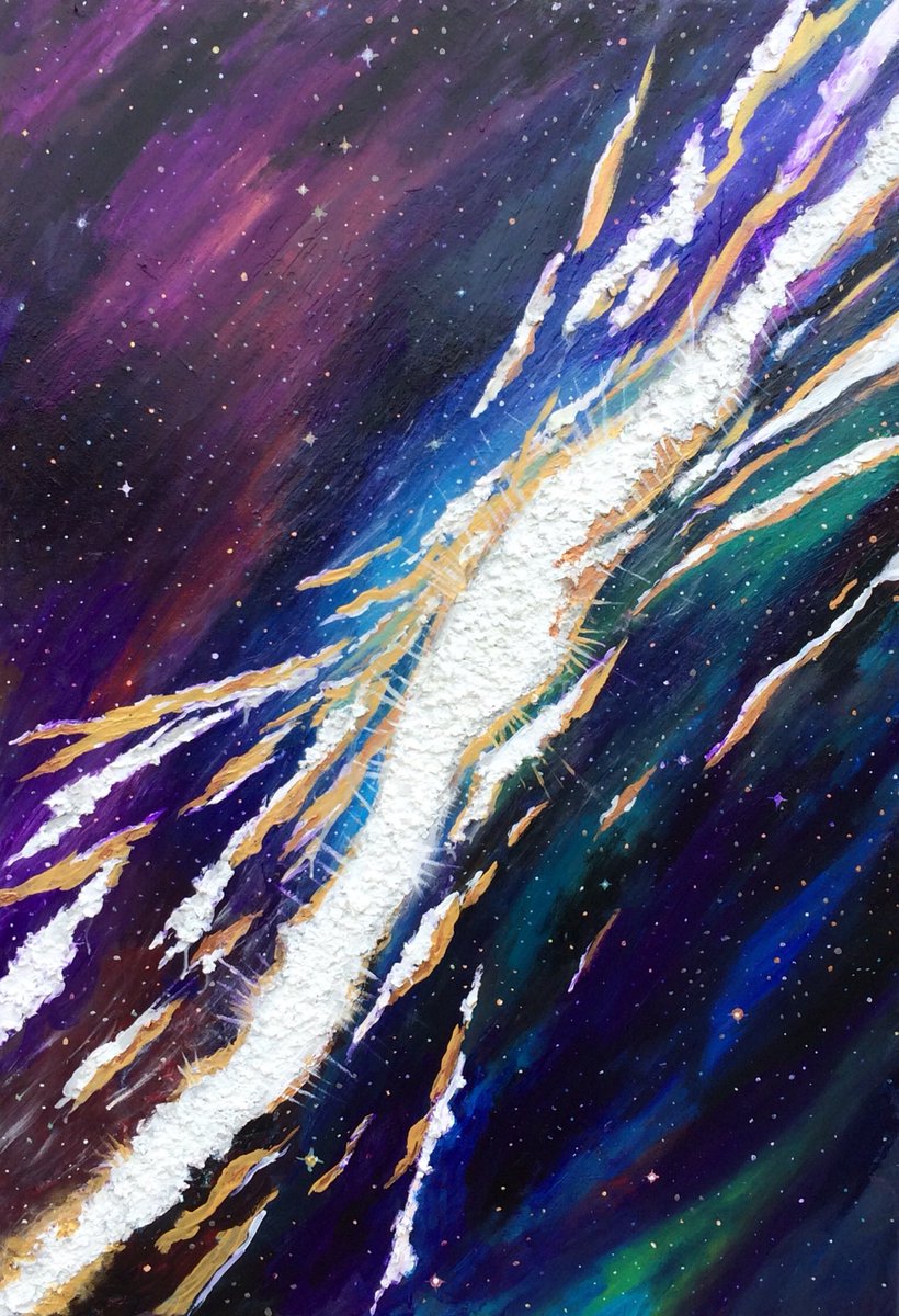 Lolly75's tweet photo. New Painting! 28”x40”, $850.
#space,#ygkart #abstractart https://t.co/KcR8pDgpIf
