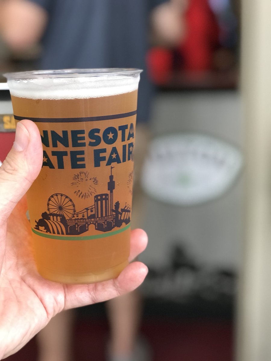fultonbeer's tweet photo. Out here doing our best work (quality assurance). @mnstatefair #FrontierBeer https://t.co/pO8SlmzHfC