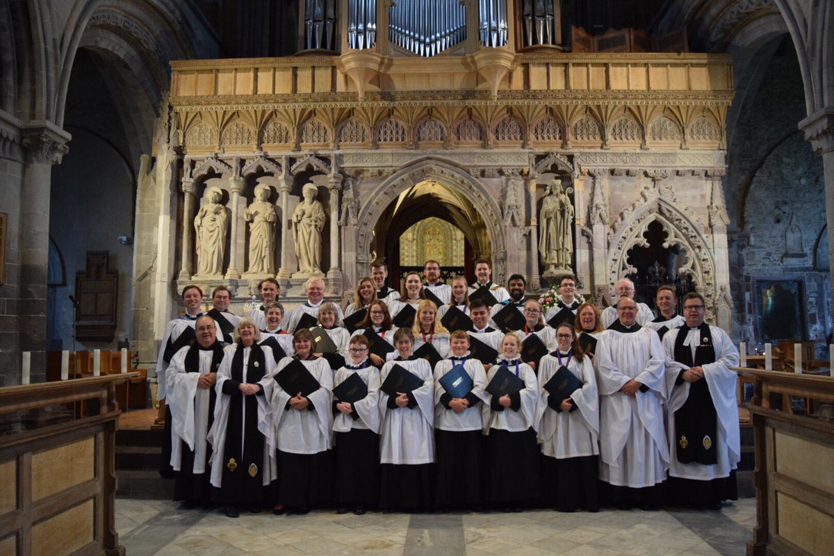 ChristChurchN14's tweet image. Official photo call tonight after #ChoralEvensong @StDavidsCath with @SouthgateChoir and #CathedralChapter.
@Ambassadors2020 @visitwales