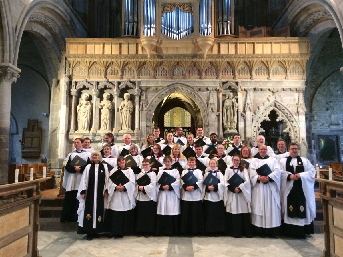 ChristChurchN14's tweet image. Official photo call tonight after #ChoralEvensong @StDavidsCath with @SouthgateChoir and #CathedralChapter.
@Ambassadors2020 @visitwales