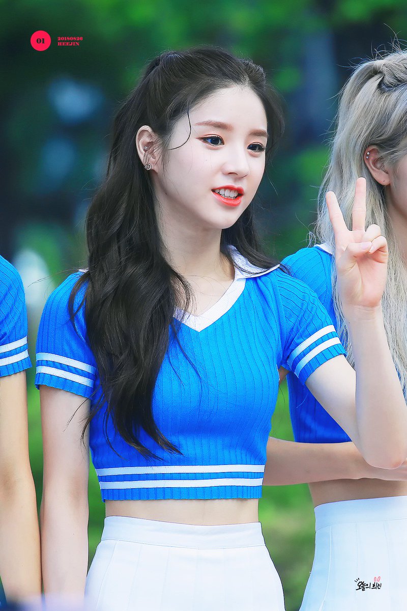 오늘의 희진 tweet media