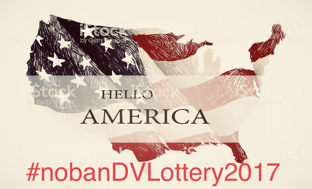 Zb136200's tweet photo. HELLO AMERICA! Winning the #DV_lottery is just the luck of the draw &amp; we struck lucky by winning DV 2017. BUT we faced travel ban 2 then couldn't get visa, WHILE we were cleared to get it. PLEASE SUPPORT US. @adctweets @YolandaCRondon
#NoBanDvLottery2017 
#NoMuslimBanEver 
#ACLU https://t.co/G8Fl7TmoFD