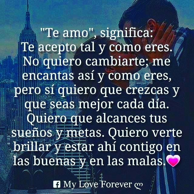 David Blazquez Leon On Twitter Te Amo Significa Te Acepto Tal