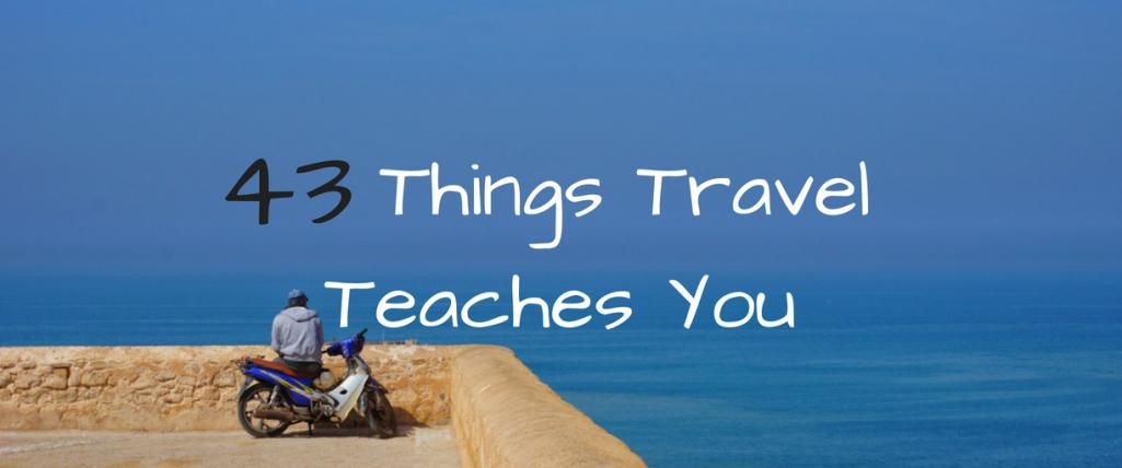 ResortsLodges's tweet photo. Here's 43 things #travel teaches you - from a guy who went to 43 countries in a single year! 
https://t.co/Oe0LHvqymE https://t.co/Ni4mSkqFHC