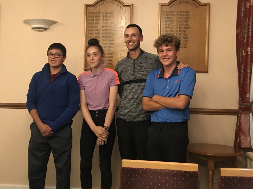 CLL_smile's tweet photo. @Crewegc  amazing day and win for juniors @oliverpantoja thank you George Jack and Josie buzzing! ⛳️ https://t.co/OSBBZlMM9a