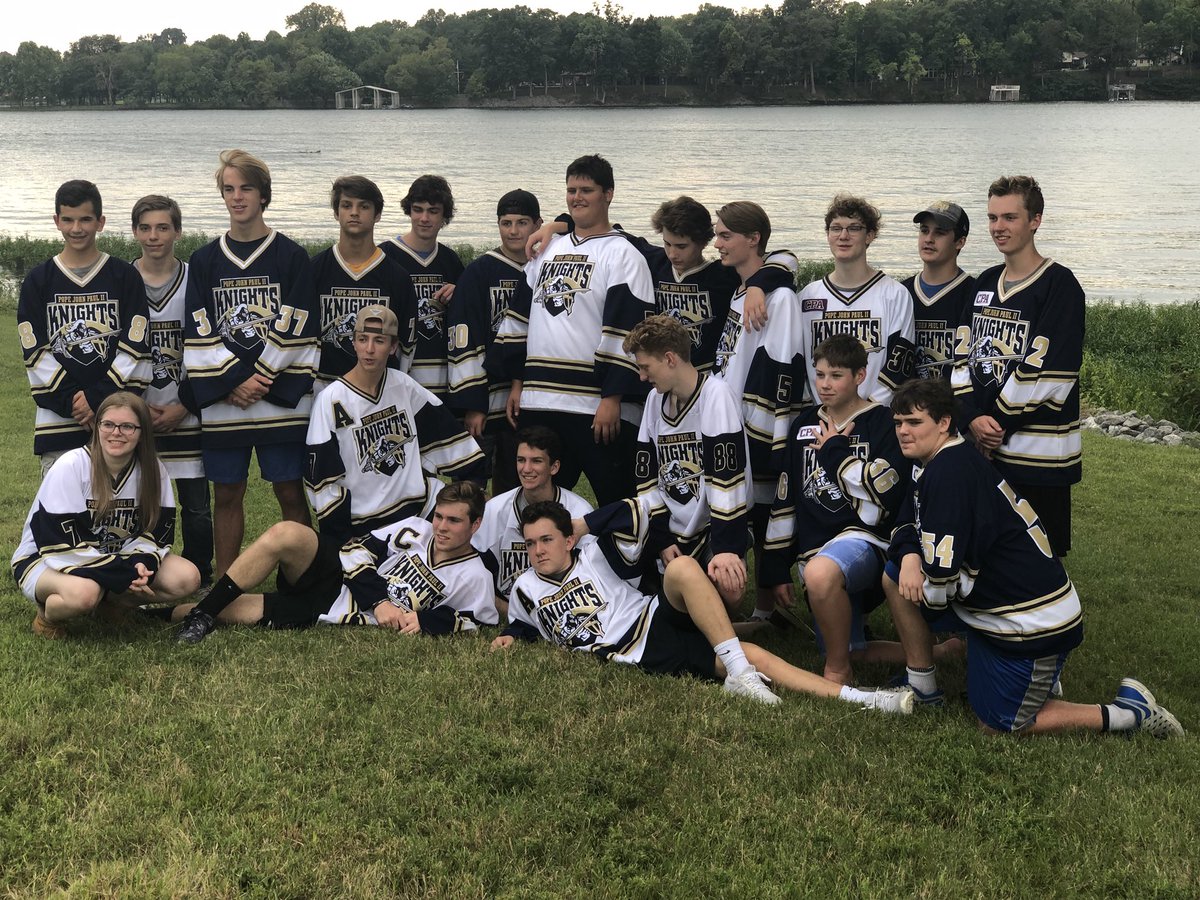 JPIIPrepHockey's tweet photo. Team Building @JPIIAthletics  #builtonfamily #knights #hockey https://t.co/AE4VOPLBU7