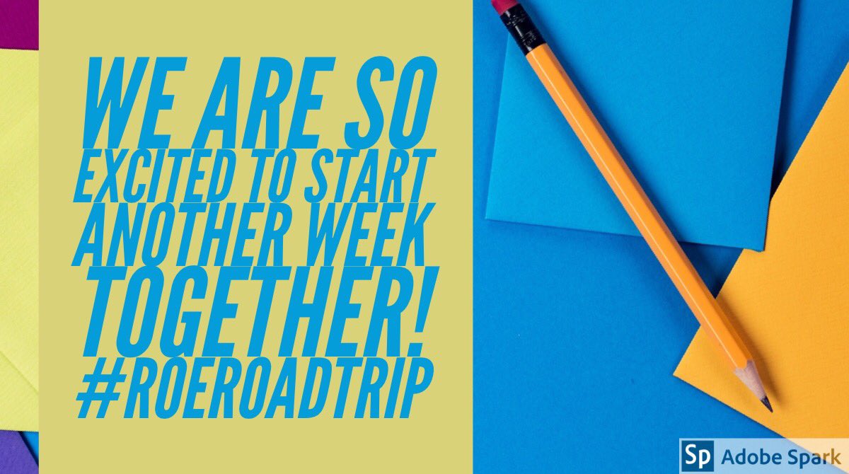 roelementary's tweet photo. Can’t wait to begin our second week together! See you tomorrow morning! #ROERoadTrip #Fuelingthe4Talons #BetterTogether https://t.co/XEe4WsvEbA