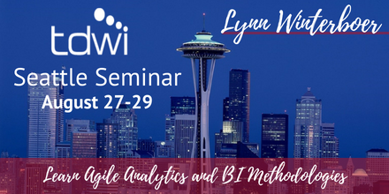 agilelynn's tweet image. The @TDWI #Seattle #AgileBI #Seminar is tomorrow! SO excited! tdwi.org/events/seminar…